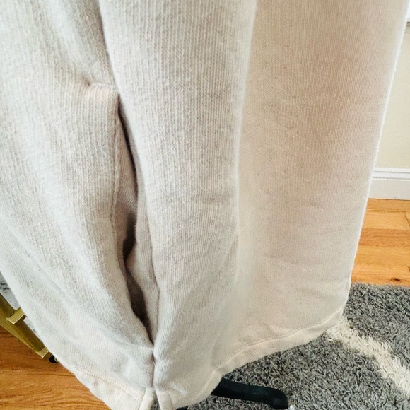 Women’s Oatmeal and Leopard Print VS PINK Hoodie - Picture 5 of 6